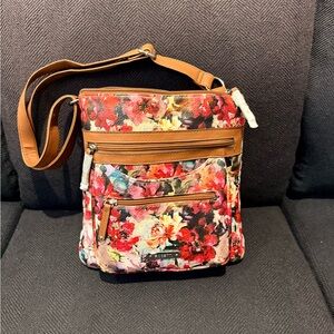 Rosetti Aria Vibrant Floral Crossbody Bag